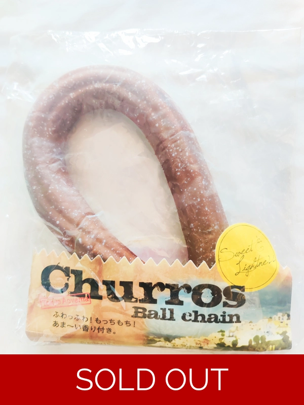 Tokyo Aoyama Squishy Chocolate Churros Ball Chain